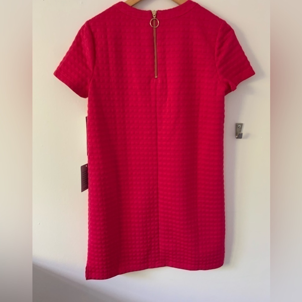 NWT Nordstrom London Times Petites Fuschia Shift Dress in Size 8P - Picture 2 of 10